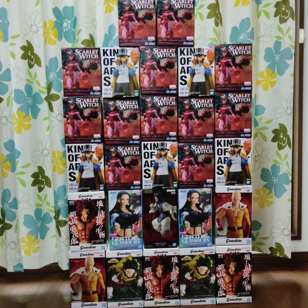 ワンピース　ヒロアカ　刃牙　マーベルフィギュア　27体セットF