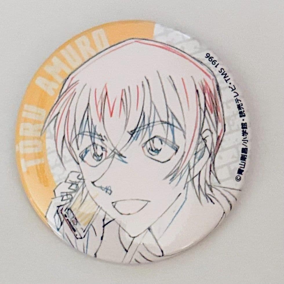 安室透 原画缶バッジ アニコナ展 名探偵コナン - メルカリ