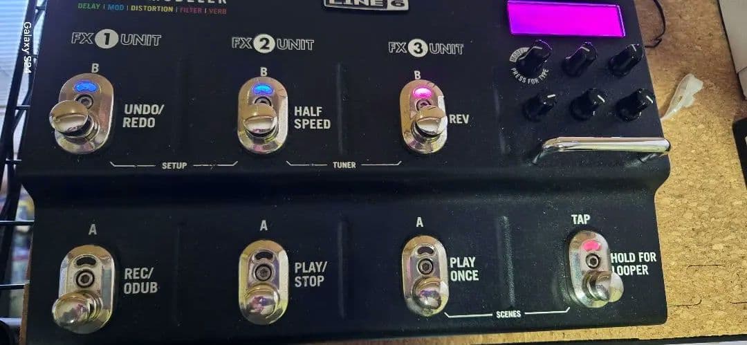 LINE6 M9 Stompbox Modeler 本体　アダプターのみ LINE6 M9 を DC9V で動作させて試る / Ikakoo Gathering