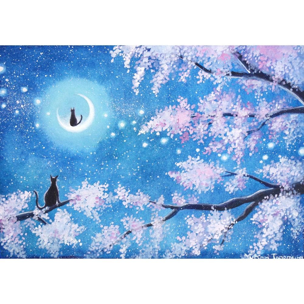 あつ&さま専用（原画）夜更けの桜が咲く頃 ほか　4点おまとめ