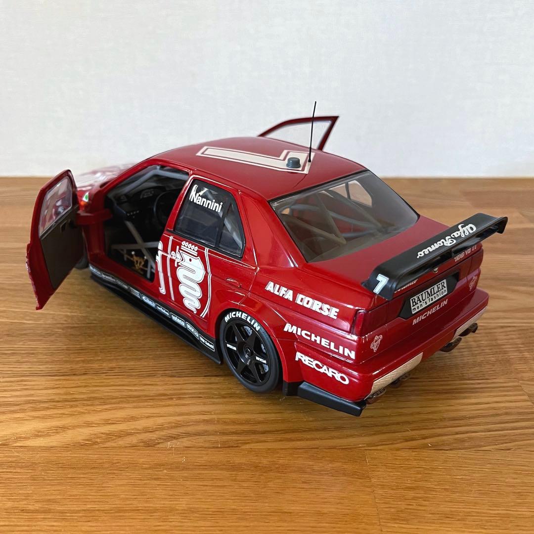 ミニカー 美品】ミニチャンプス 1/18 アルファロメオ 155 V6 TI - メルカリ