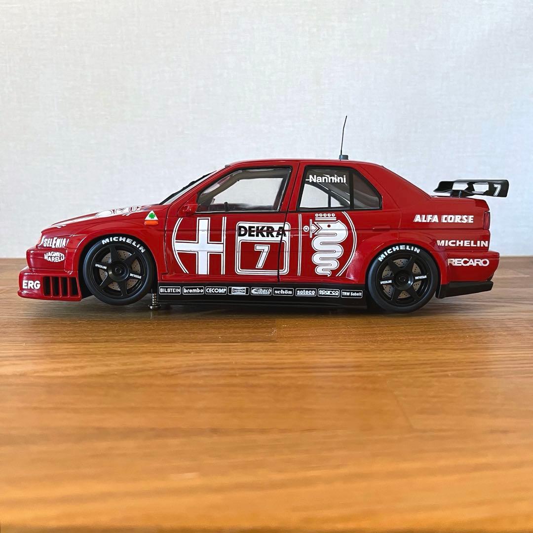 ミニカー 美品】ミニチャンプス 1/18 アルファロメオ 155 V6 TI - メルカリ