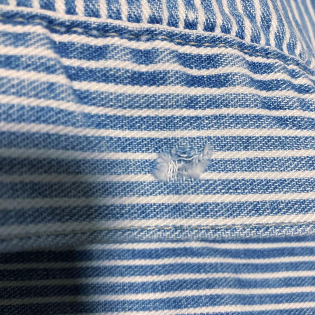 80s USA製 OSHKOSH ヒッコリー ストライプ ワークジャケット - メルカリ