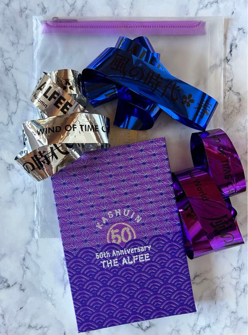 THE ALFEE 御朱印帳(歌朱印帳)+ポーチ+スタンプ - メルカリ