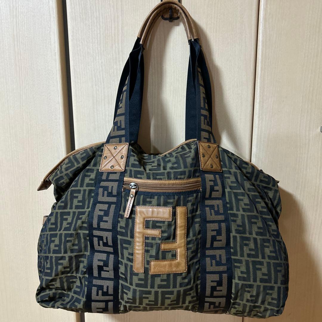 FENDI ボストンバッグ 正規品 VINTAGE FENDI/フェンディ】Pequin ボストンバッグ（ボストンバッグ