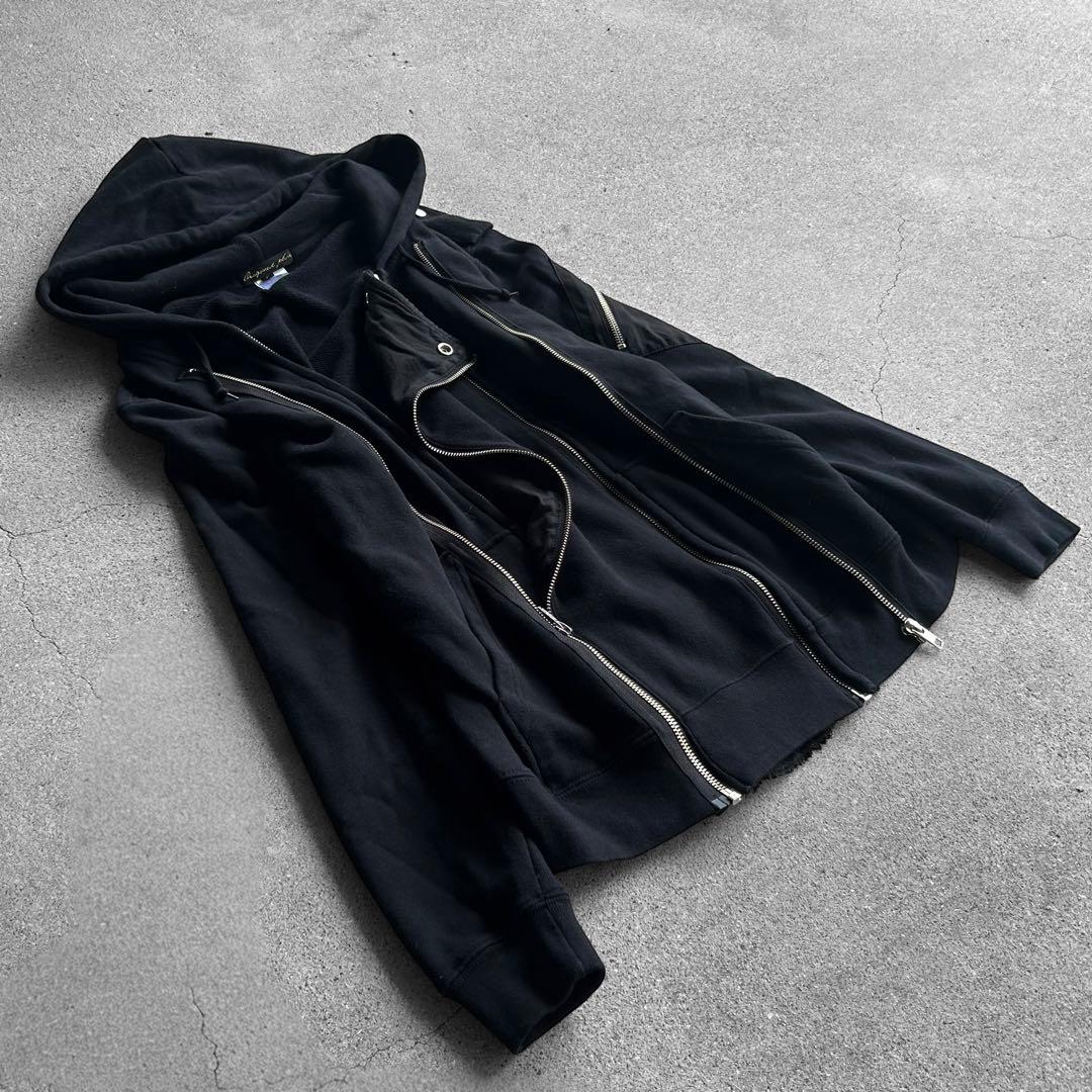 00's Archive 変形 ジップギミック パーカー Y2K アーカイブ - メルカリ