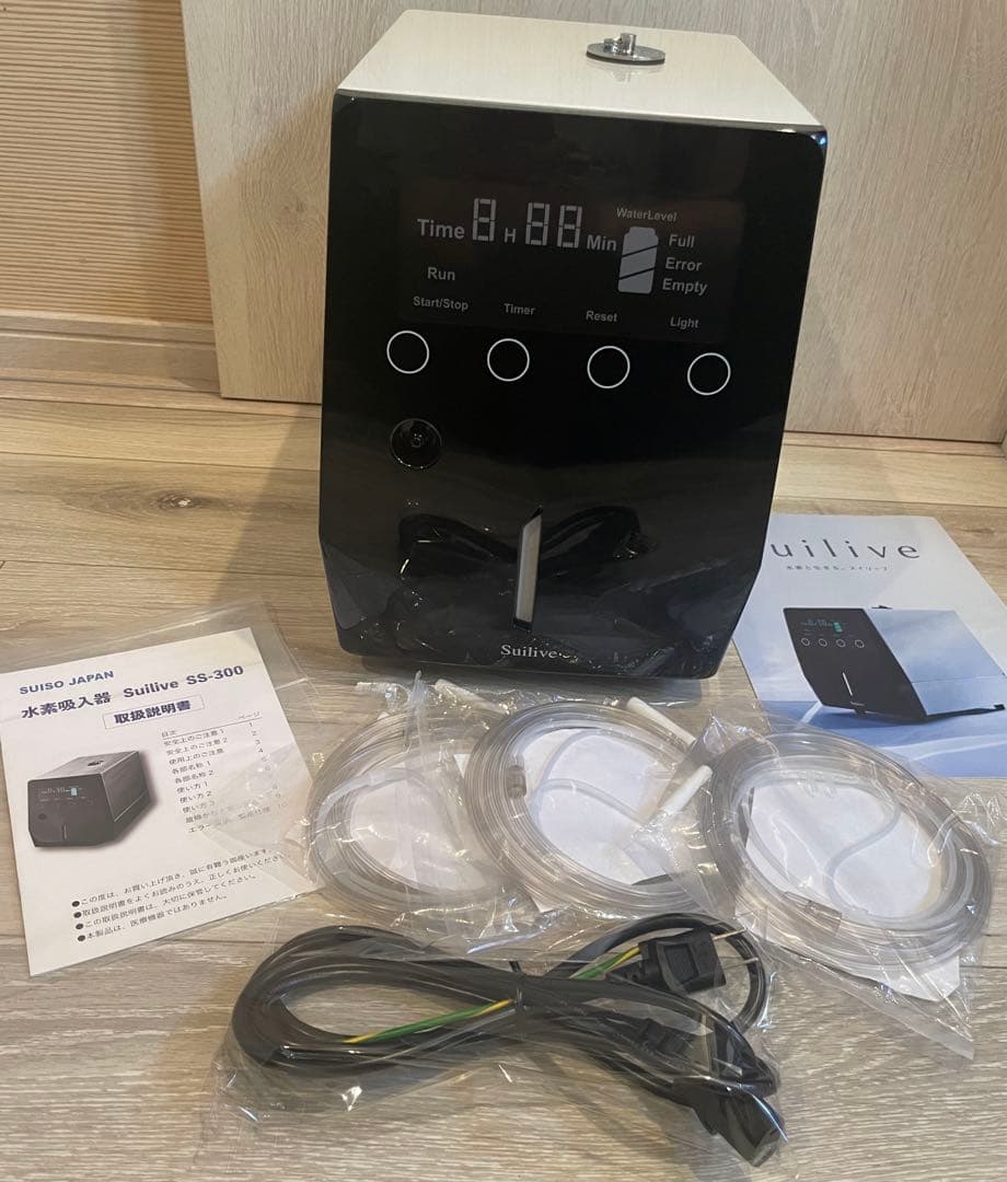 【美品】高濃度水素吸引Suilive SS-300 水素吸入