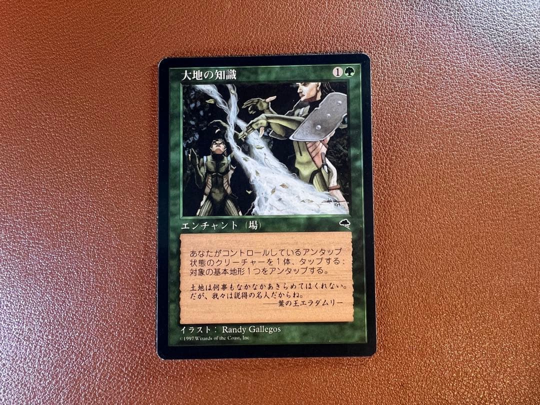 大地の知識/Earthcraft [TMP] 日本語　MTG 大地の知識/Earthcraft》[TMP] 緑R | 日本最大級 MTG通販サイト