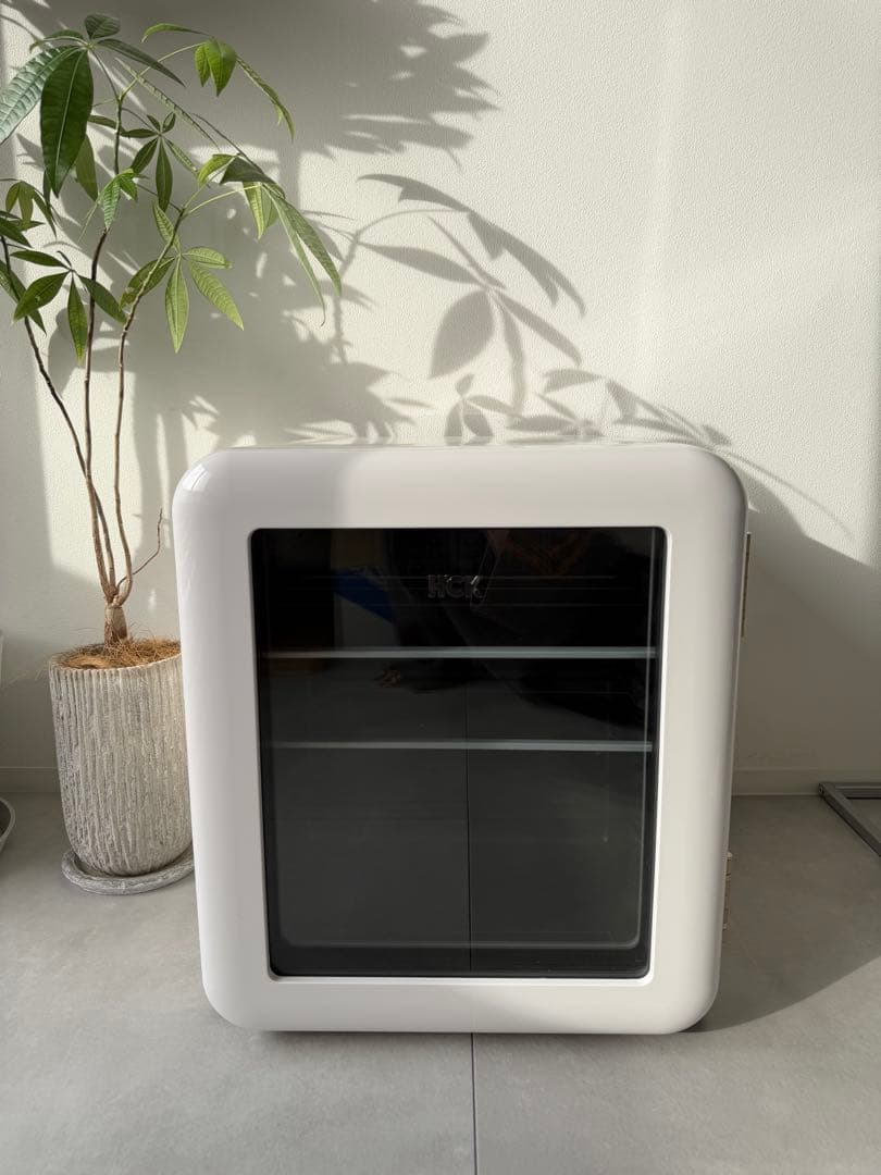 HCK コンパクト冷蔵庫 ホワイト