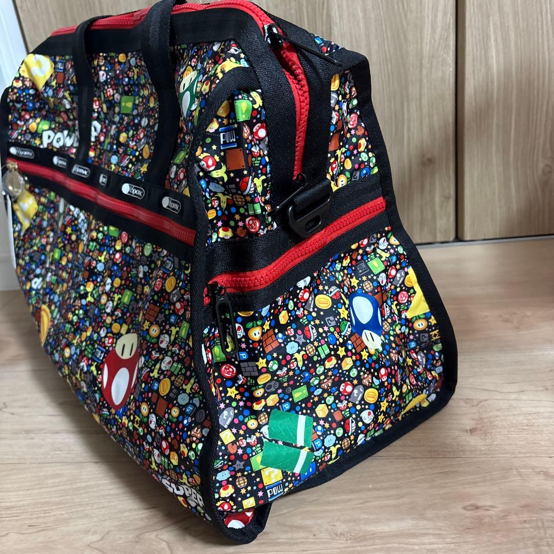 レスポートサック マリオ ボストンバッグ ショルダーバッグ LeSportsac
