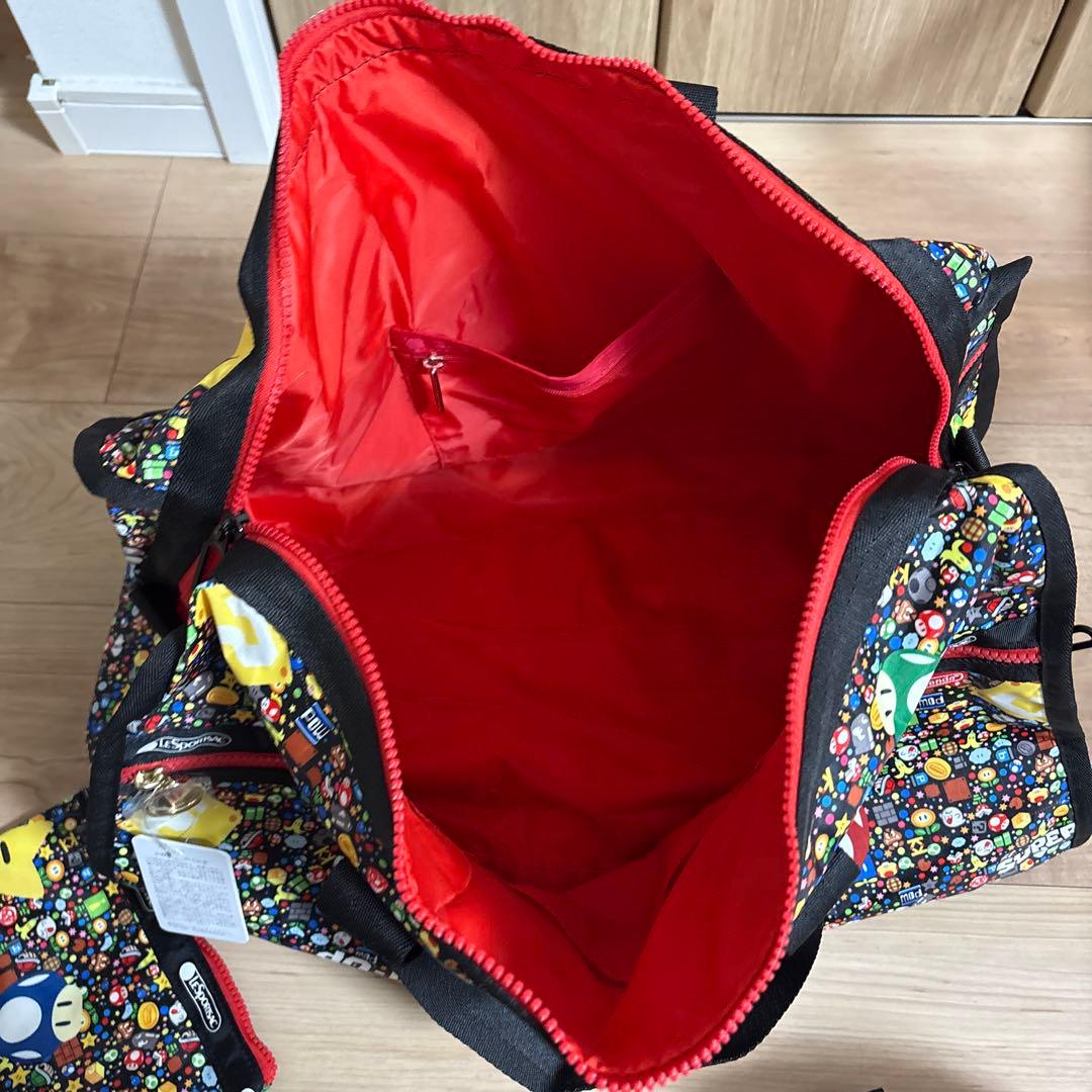 レスポートサック マリオ ボストンバッグ ショルダーバッグ LeSportsac