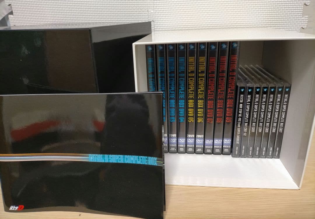 アニメ 頭文字D イニシャルD SUPER COMPLETE BOX DVD全巻