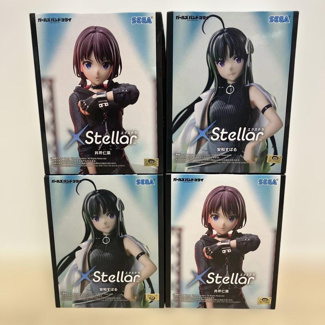 ガールズバンドクライ フィギュア4箱セット XStellar 新品未開封