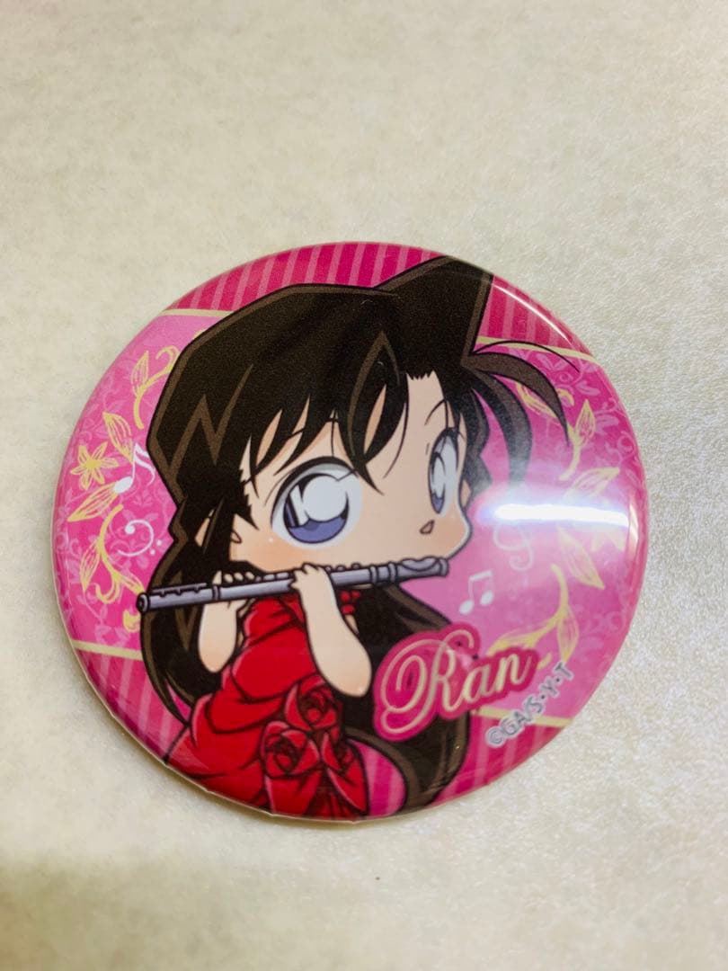 名探偵コナン コンサート 2020 毛利蘭 缶バッジ 毛利蘭】 名探偵コナン カプセル缶バッジ&カバー Vol.5 - トレカ