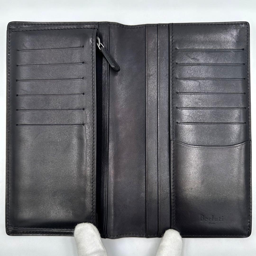 Berluti ベルルッティ 長財布 カリグラフィー 総柄 レザー - メルカリ