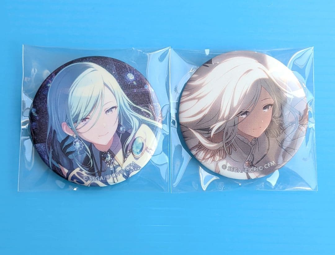 プロセカ 日野森雫 グリッター缶バッジコレクション vol.30A 30C 2点