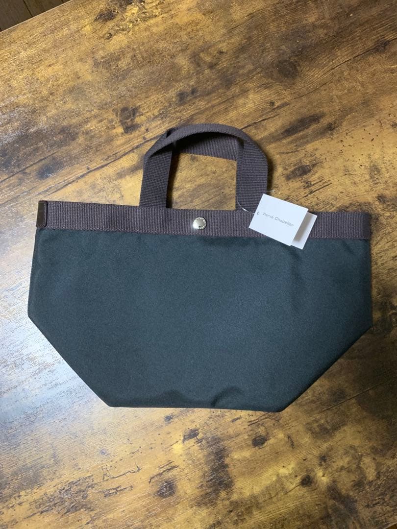 M*⃛様 新品エルベシャプリエ 707c ブラック舟形 トートバッグ Mサイズ