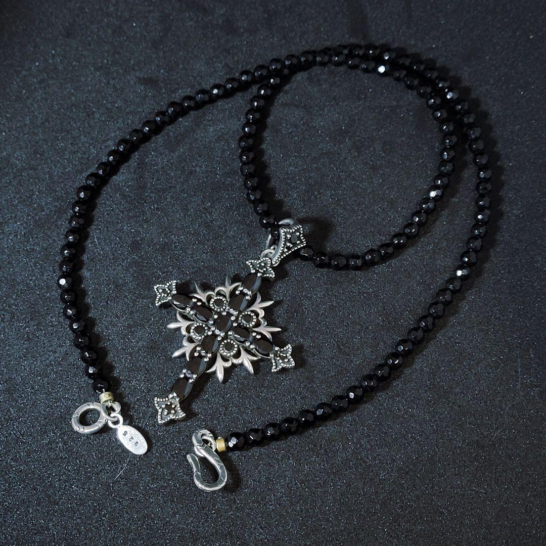 JustinDavis ST.POPE JOHN ペンダント+オニキスチェーン