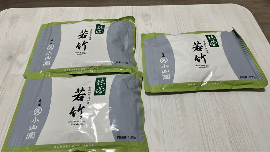 丸久小山園若竹抹茶100g×3個セット 抹茶 若竹 100g 丸久小山園 | fujimien