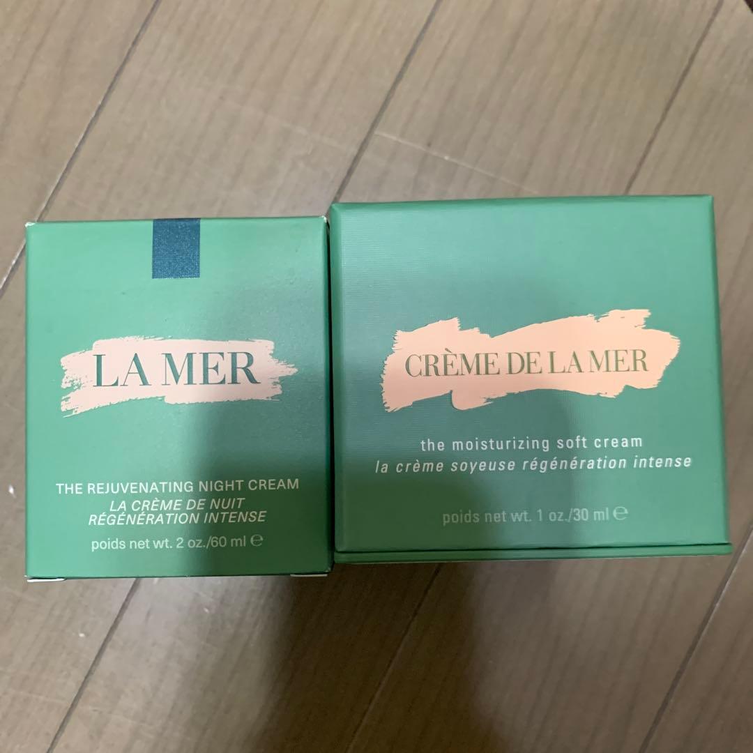 LA MER クレーム・ド・ラ・メール 30ml & ナイトクリーム 60ml