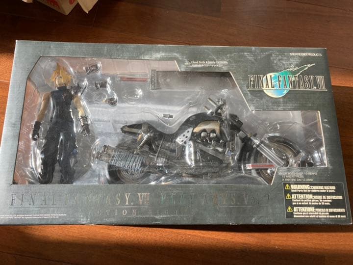 ファイナルファンタジーVII プレイアーツ クラウド＆ハーディー・デイトナ