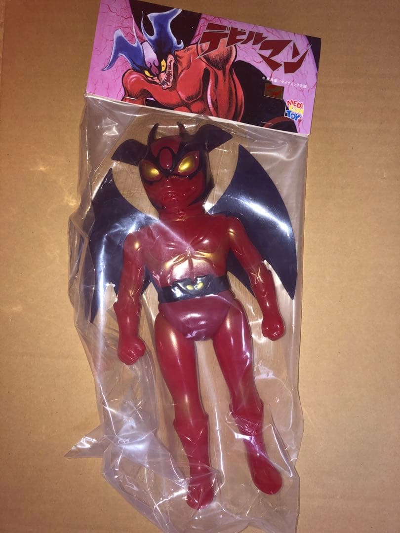 デビルマン レッドスキンver メディコムトイ ソフビ 未開封品 Yahoo!オークション -「メディコム デビルマン」の落札相場・落札価格
