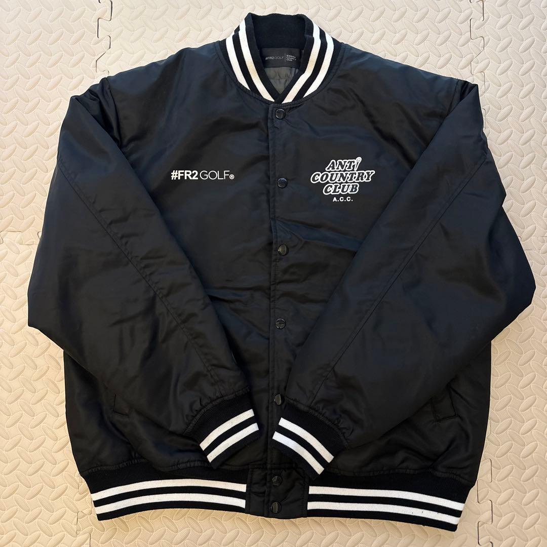 c*★様 FR2ゴルフ♡ジャケット♡エフアールツー♡汚れあり ロゴが目を惹く】FR2 エフアールツー コーチジャケット (コーチ