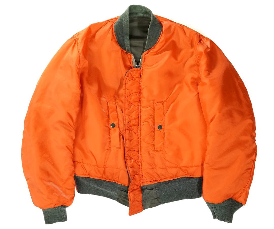 USA製 80s ALPHA MA-1 襤褸 IDEAL 民間品 アルファ M - メルカリ