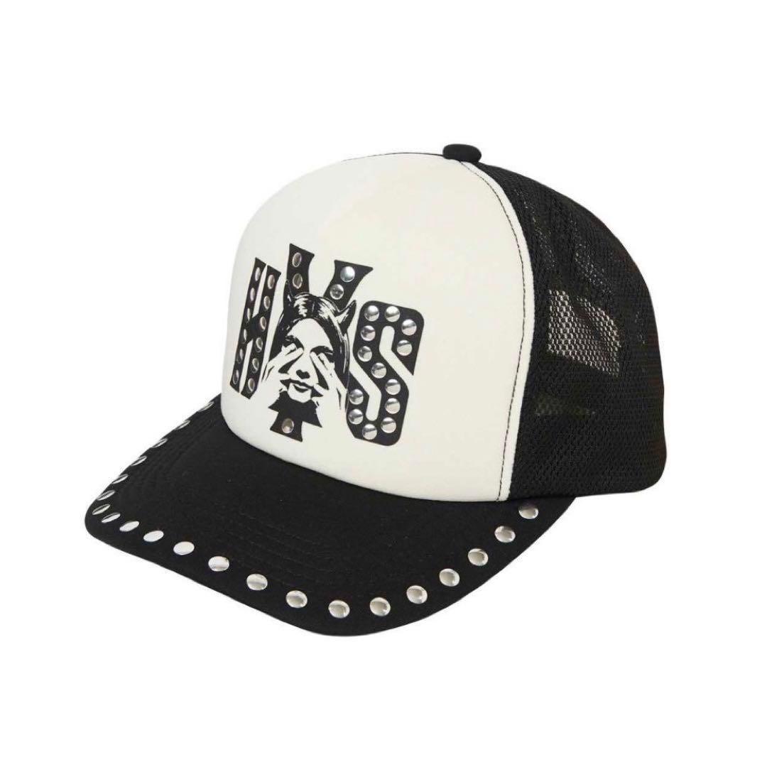 新品タグ付き ヒステリックグラマー　スタッズメッシュキャップ.