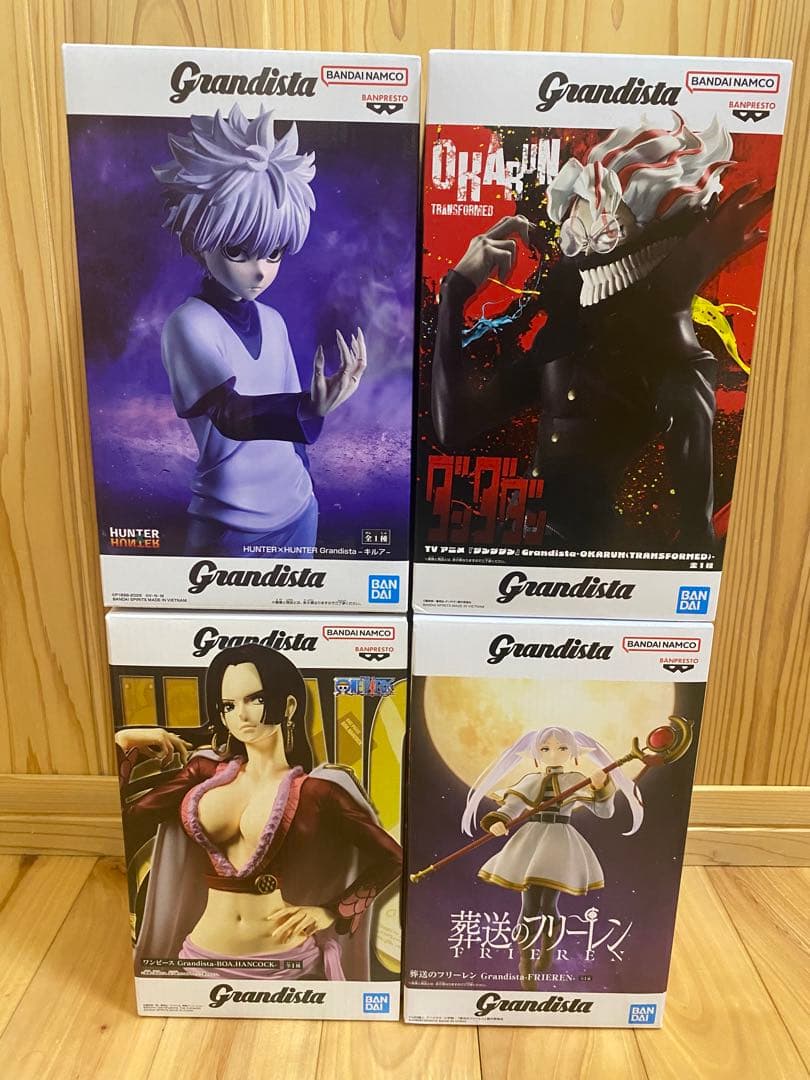 フィギュア セット ハンコック キルア フリーレン オカルン - メルカリ
