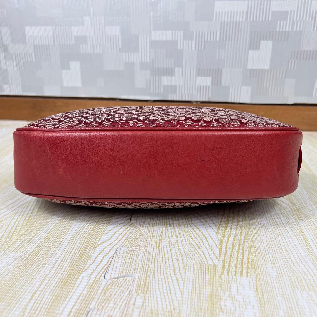 Coach コーチ アクセサリーポーチ シグネチャー レッド 赤 - メルカリ