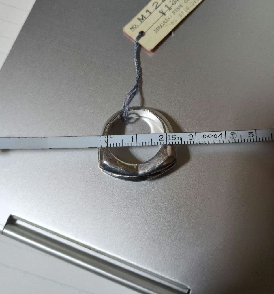 中古 M.A.R.S mars 21号 デザインリング タグ付き