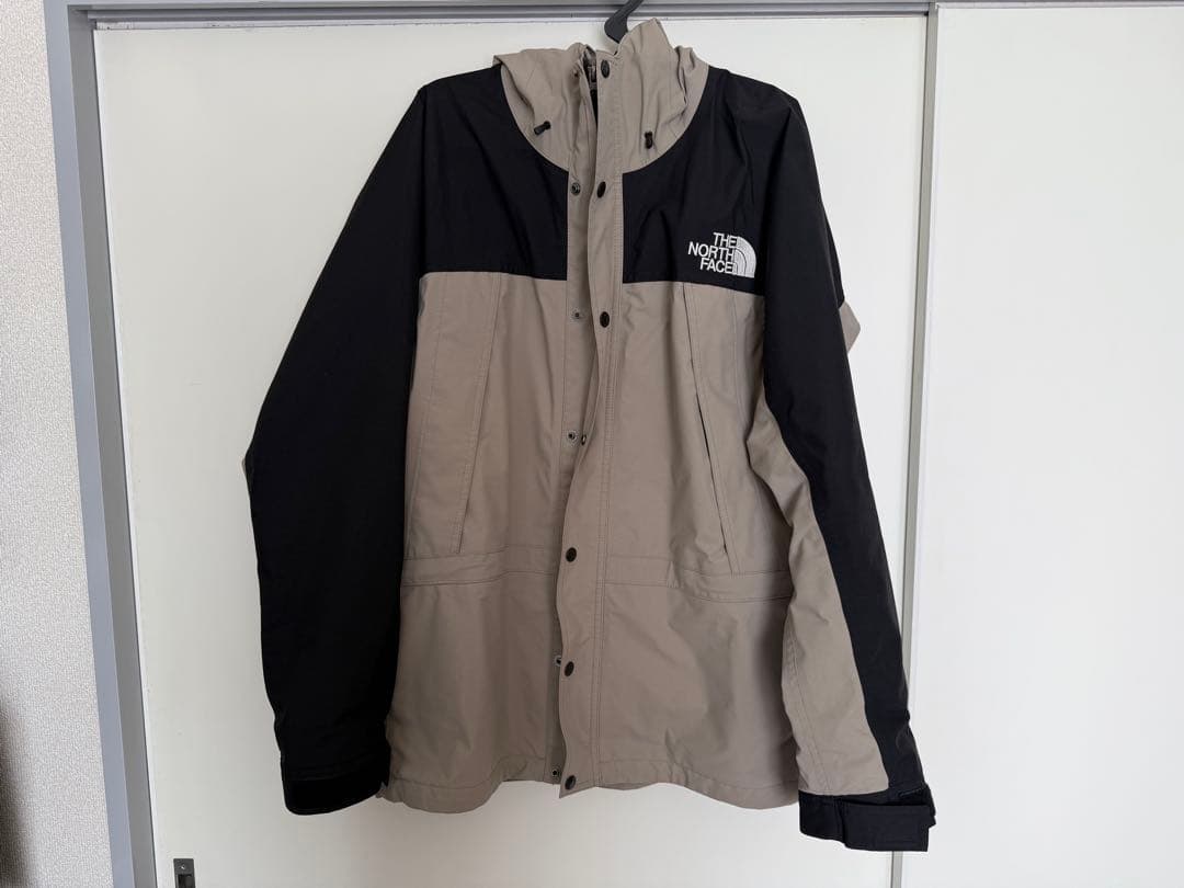 THE NORTH FACE マウンテンライトジャケット ミネラルグレー L
