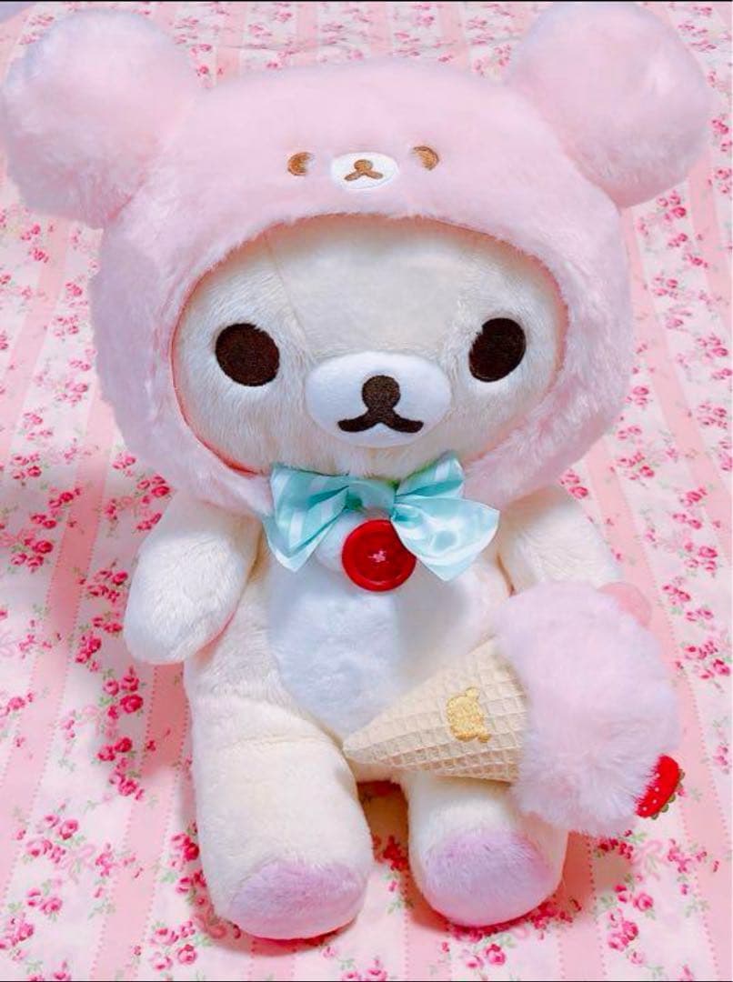 サンエックス コリラックマのハッピーアイスクリームぬいぐるみ