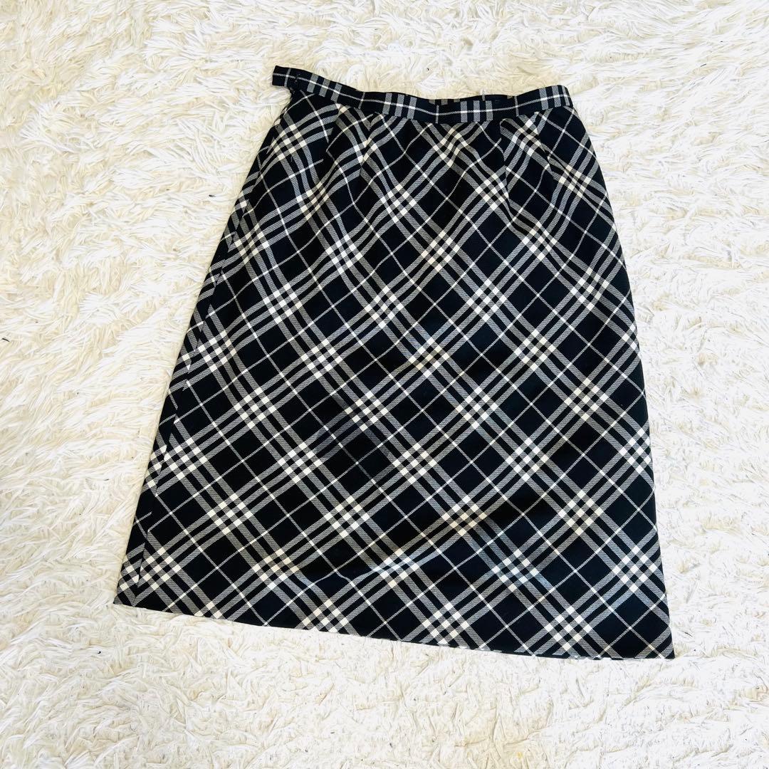 美品】BURBERRY LONDON ノバチェック ロングスカート 希少サイズ