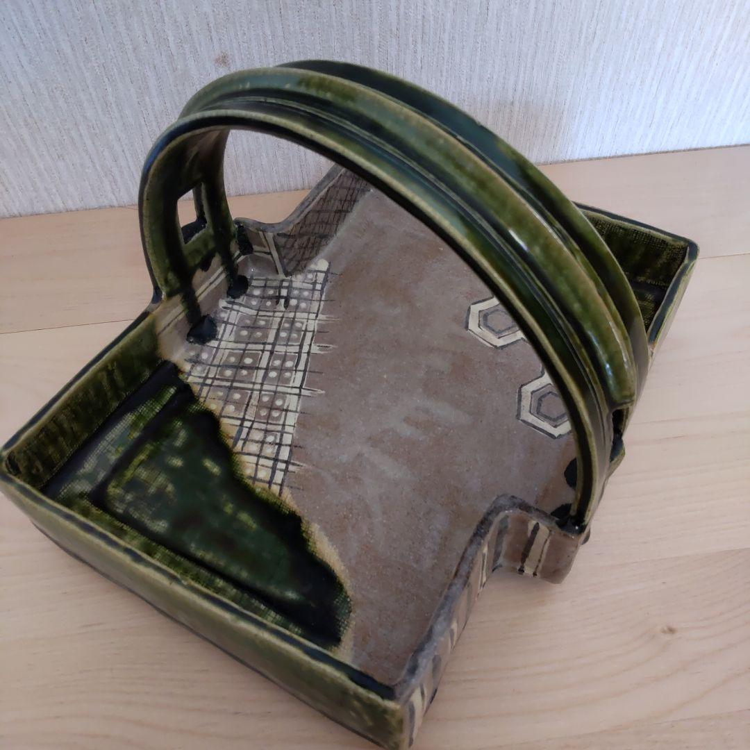 織部の名工 佐々木正氏の鳴海織八ツ橋形手鉢の通販はau PAY マーケット