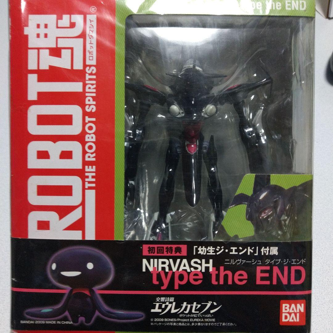 ROBOT魂　ニルヴァーシュ タイプ ジ・エンド 初回特典付き　エウレカセブン