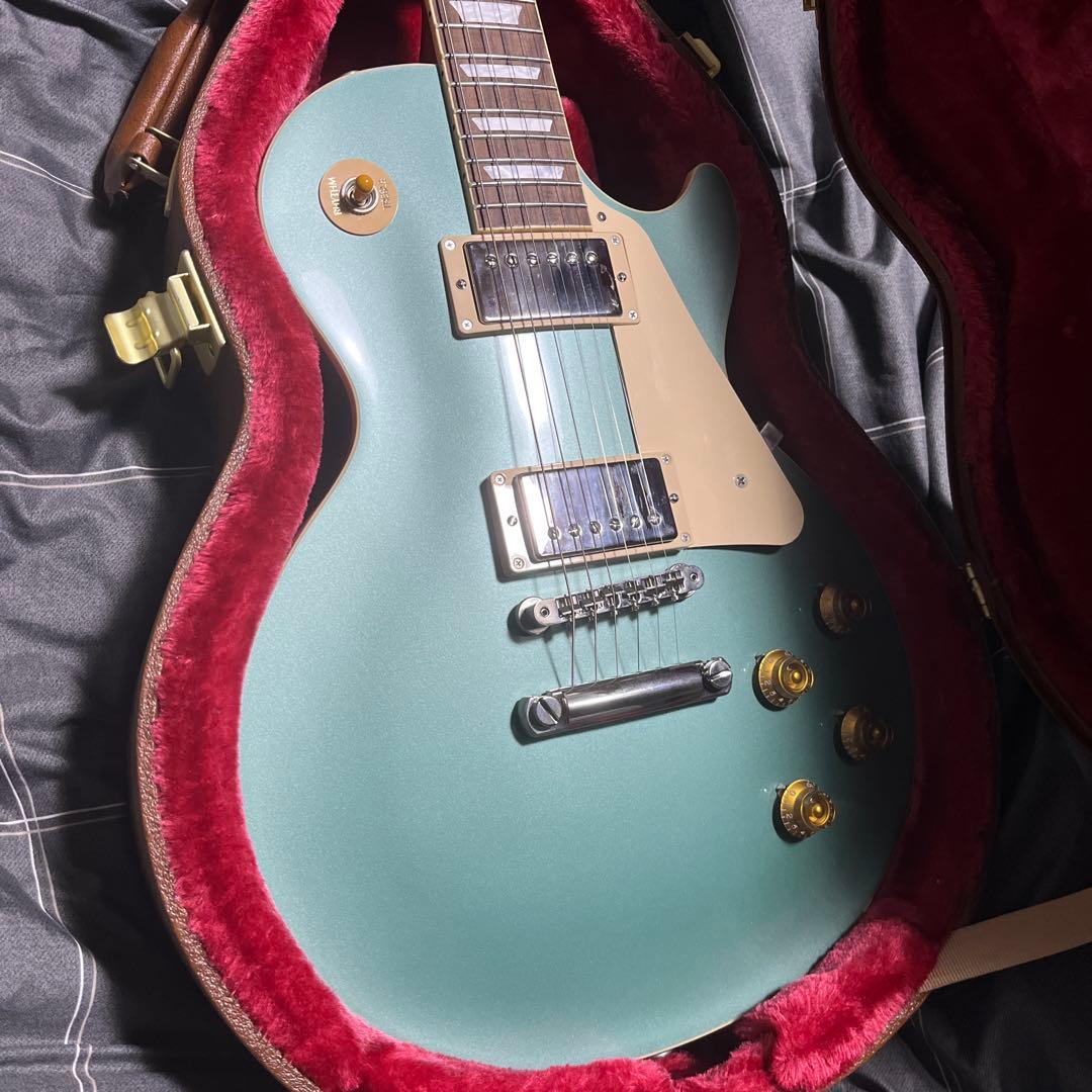 ギター Gibson Les Paul Standard inverness green Gibson Les Paul Standard '60s Figured Top Elektro Gitar (Inverness