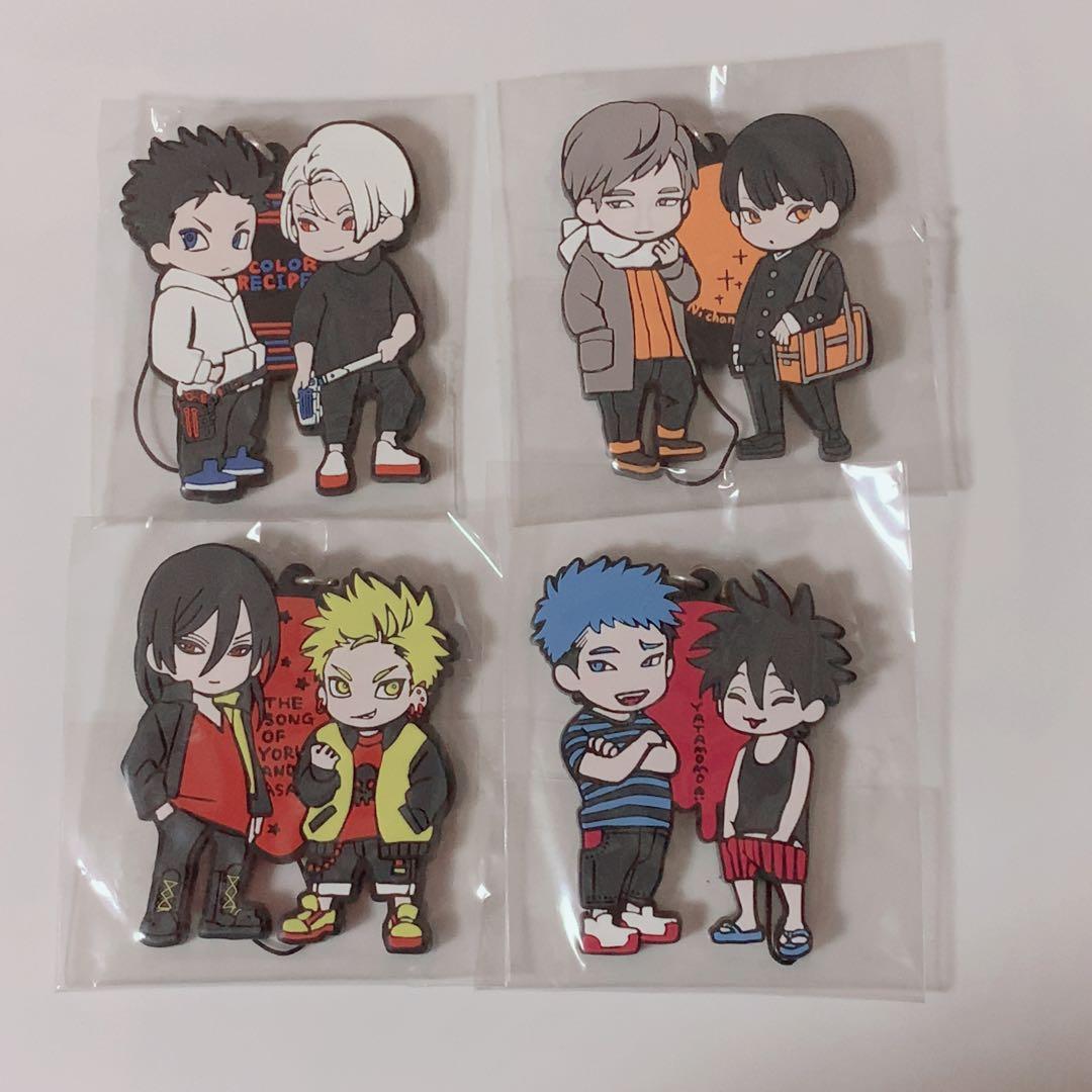 はらだ　個展ハッピークソライフ　ラバーストラップ