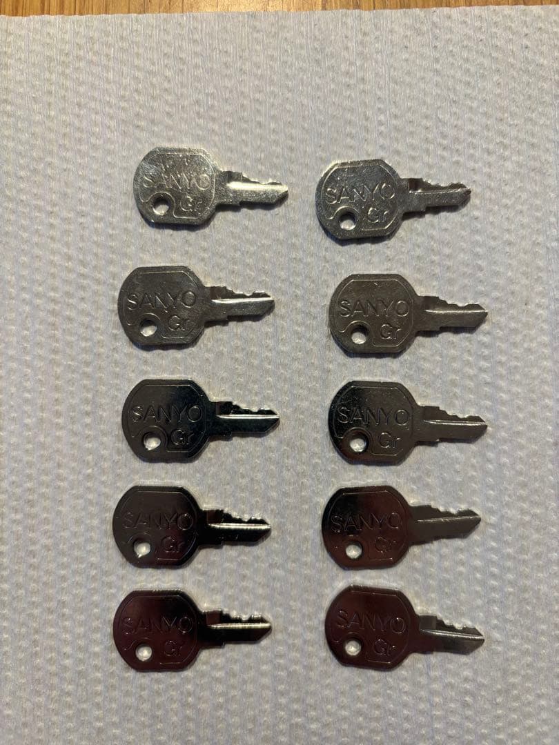 スロット 三洋、サンスリー 設定キー 35本セット