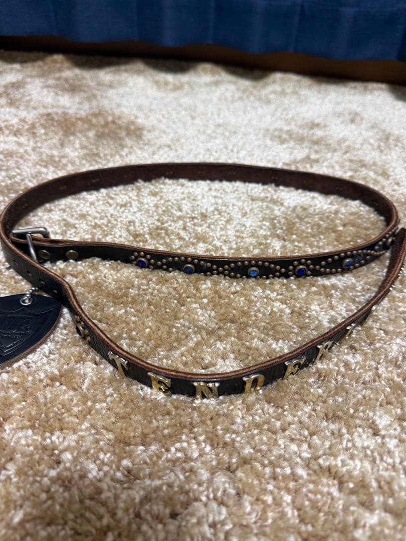 キムタク　私物　TENDERLOIN×HTC ナロー studs belt