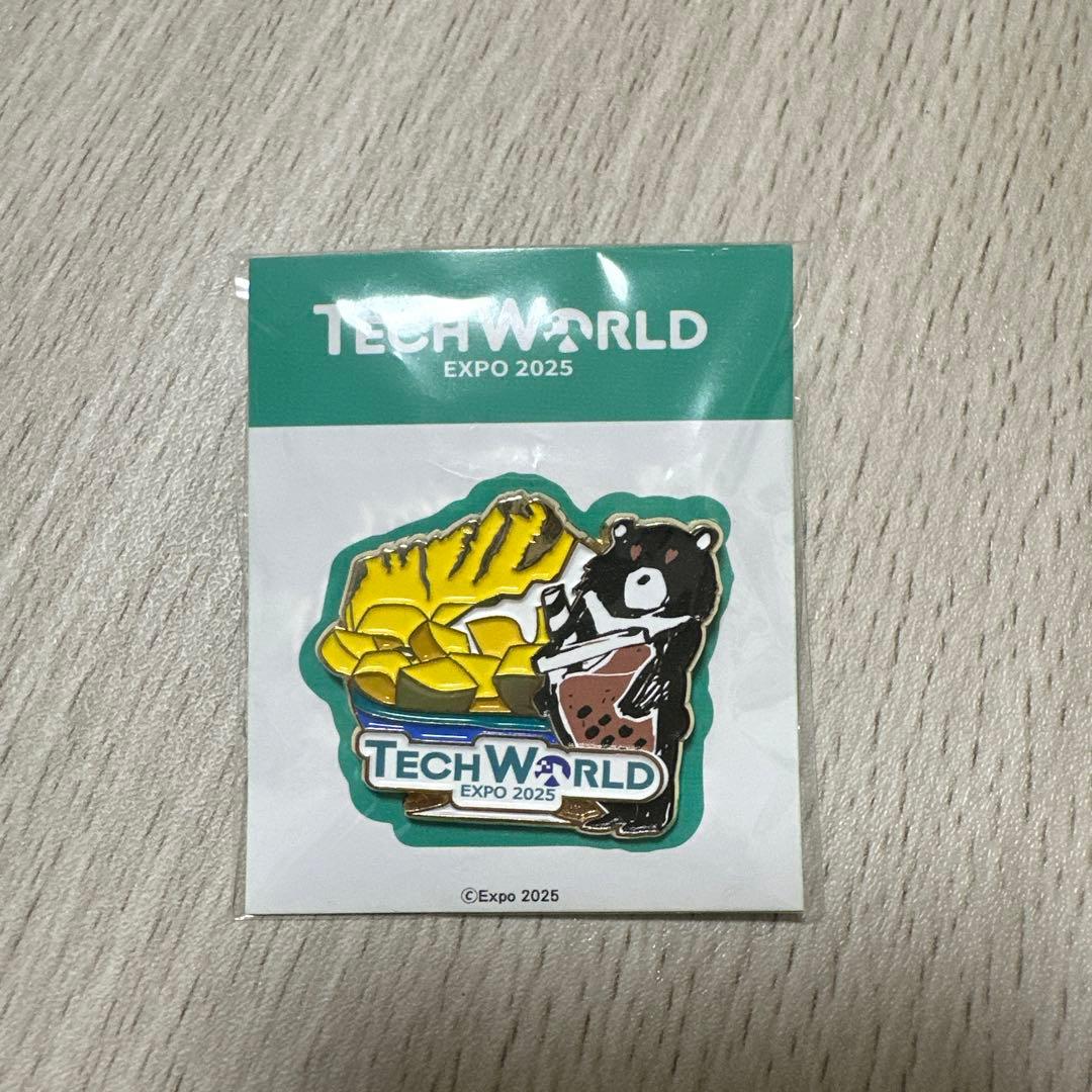 EXPO2025 TechWorld 大阪関西万博 ピンバッジ 台湾 - メルカリ