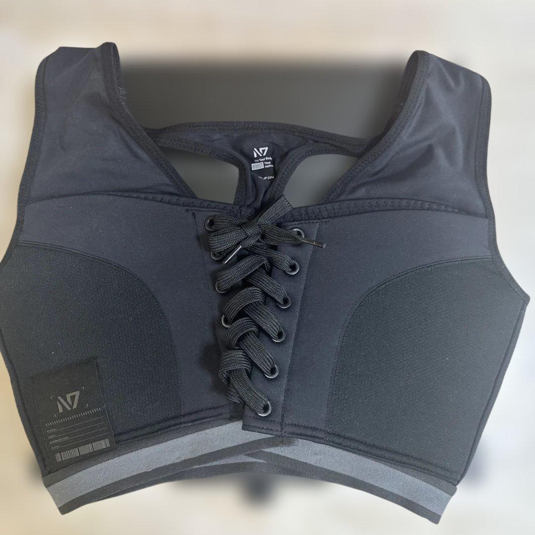 N7 スポーツブラ ブラック - メルカリ