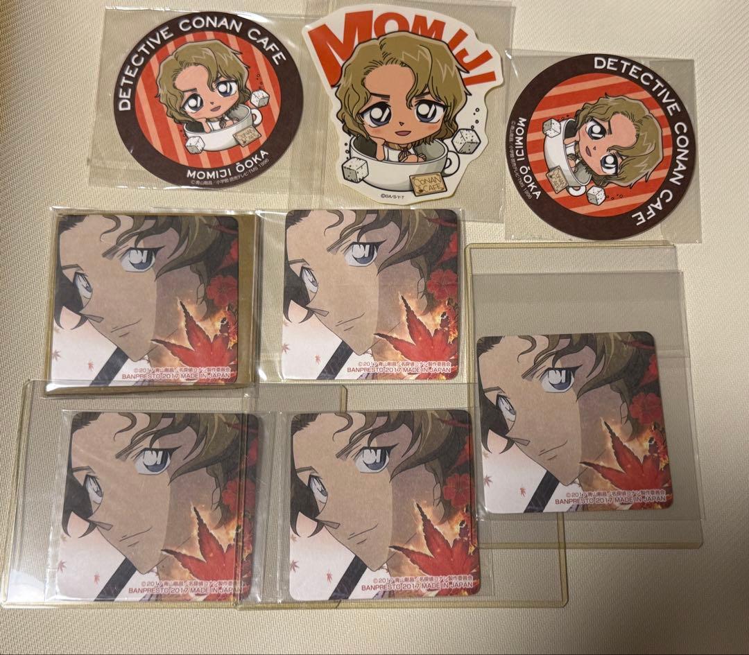 名探偵コナン　から紅の恋歌　コースター　大岡紅葉　ステッカー　8点セット 名探偵コナン から紅の恋歌(ラブレター) | 名探偵コナン | TMS作品一覧