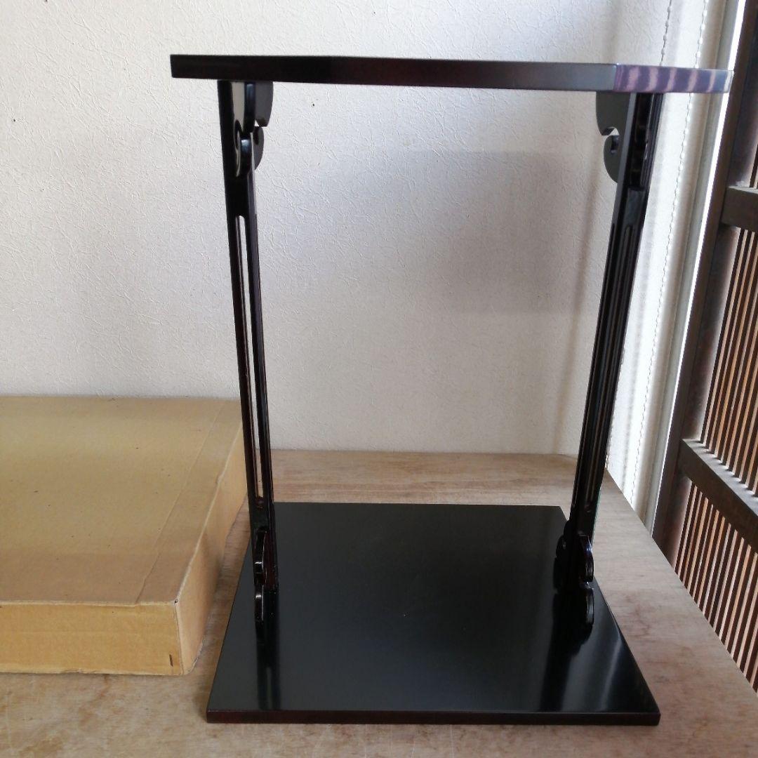 寿棚　茶道具　美品　組み立て式　木製　漆器　漆　紙箱