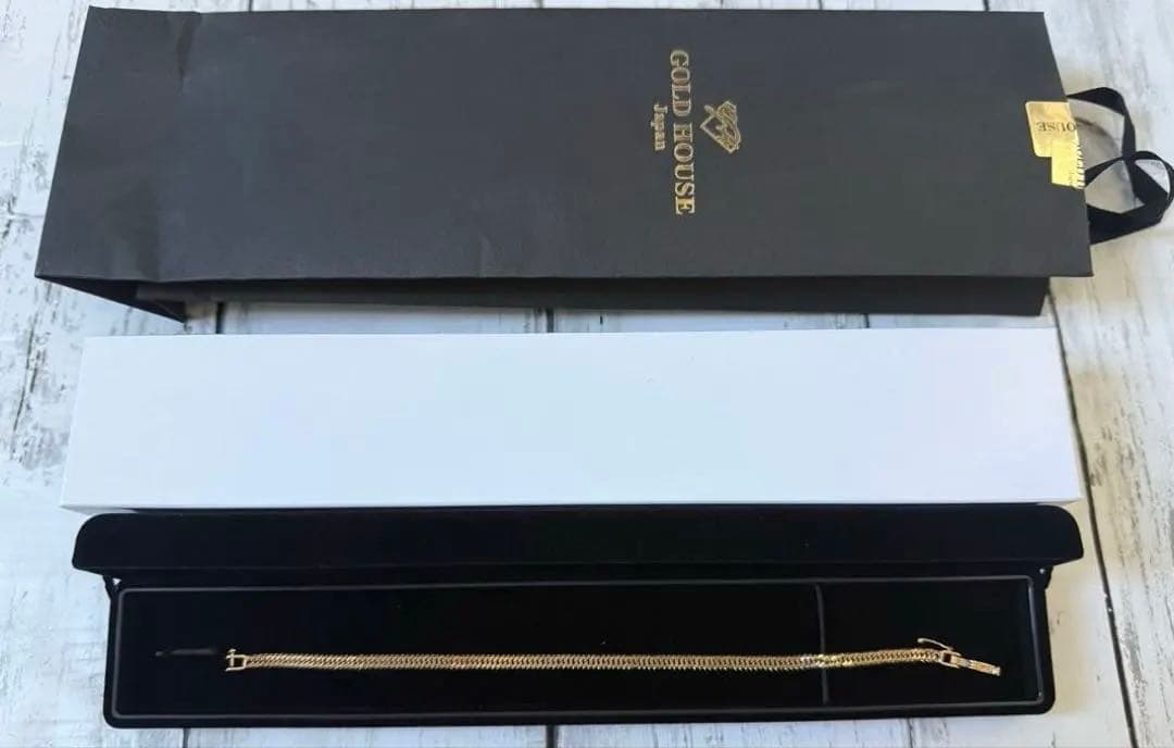 k18 喜平　8面トリプル　ブレス18cm 5g 1月24日17時までの出品