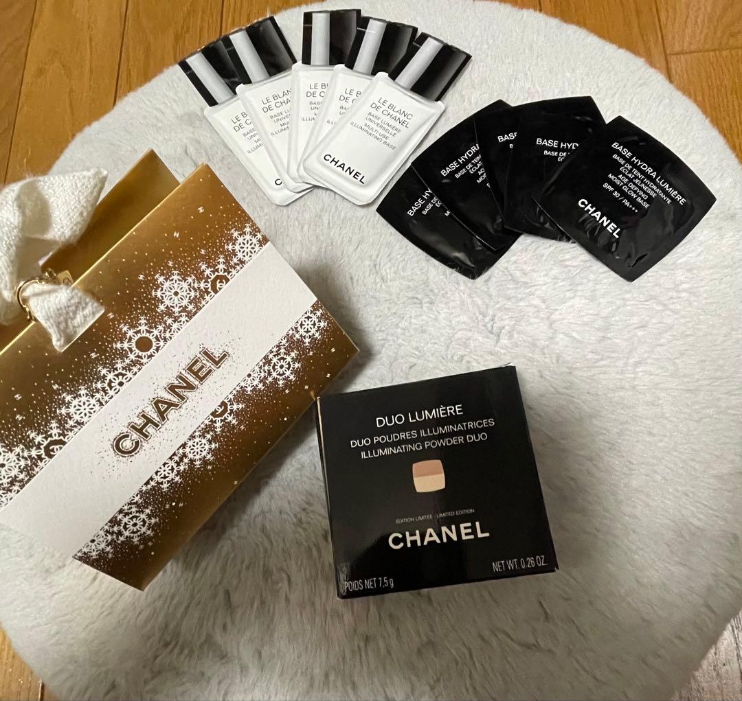 新品限定品　シャネル デュオ プードゥル ルミエール　ハイライトフェイスパウダー