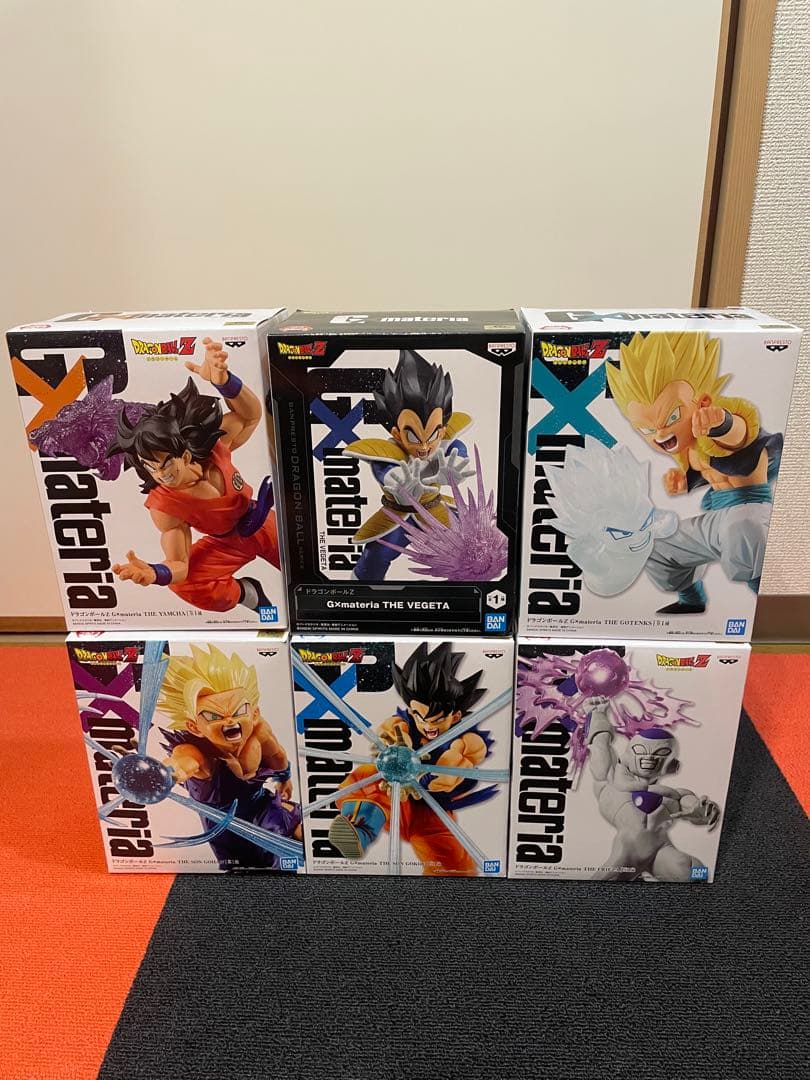 ドラゴンボールZ Gマテリア6体セット