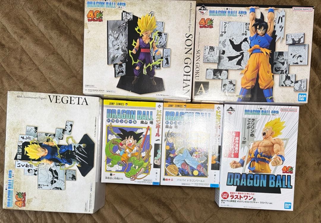 ドラゴンボール一番くじ40周年 まとめ