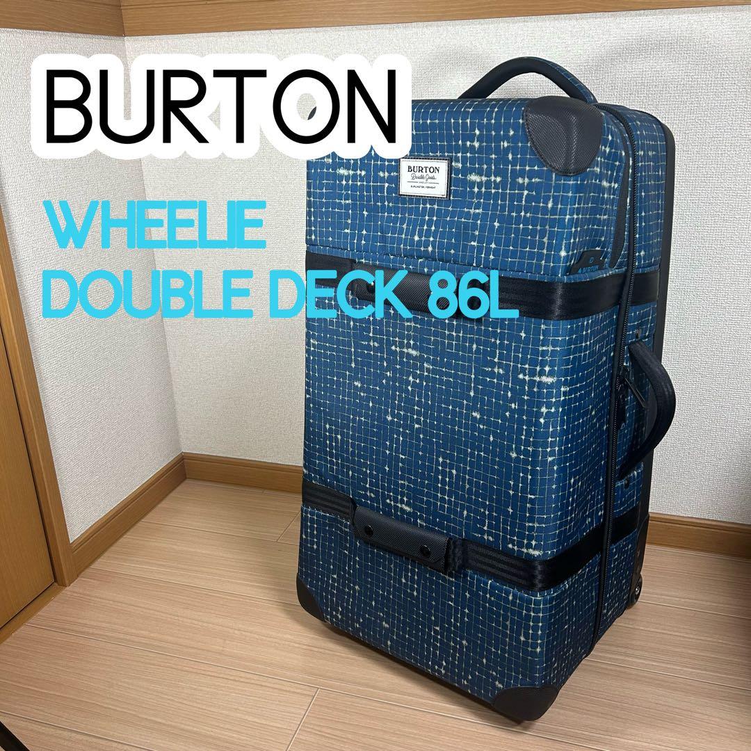 【美品】BURTON バートン　ウィーリー ダブル デック　86L 旅行ケース
